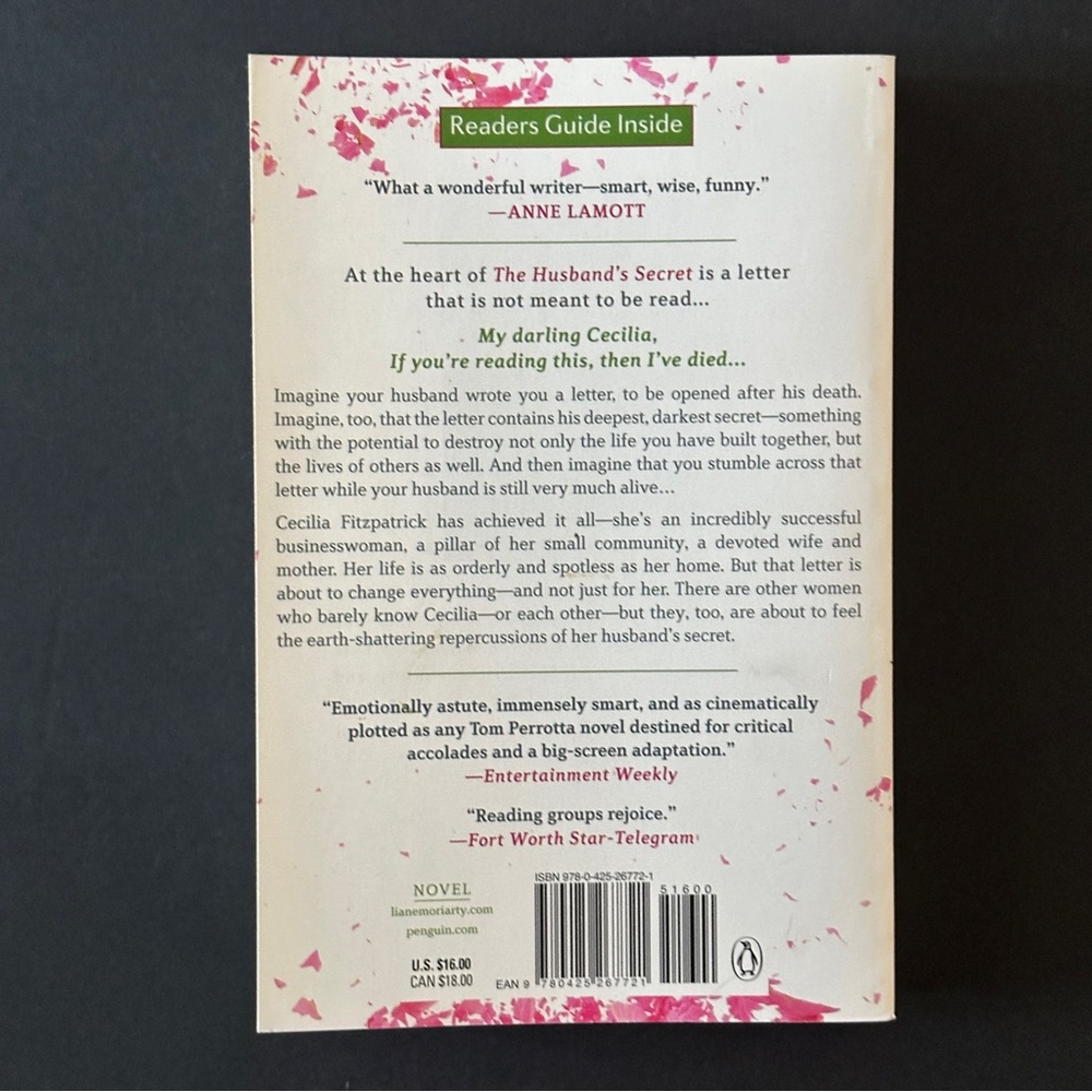 The Husband's Secret by Liane Moriarty | Fiction, Mystery | Paperback Book - Picture 2 of 7